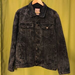 GS-115 Premium Black Wash Denim Jacket